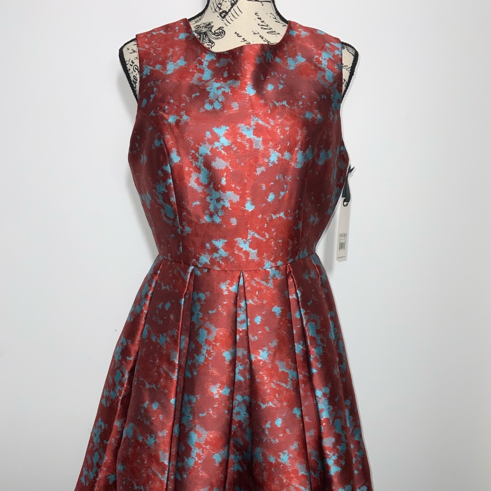 Tiered Cocktail Tea Party Style Ruffle Minidress